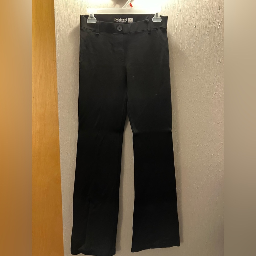 Betabrand Black Women's Pants
